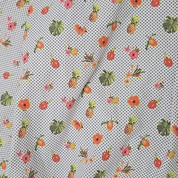 Grosvenor London Tropical Print Buttondown Shirt 3XL - Picture 5 of 9